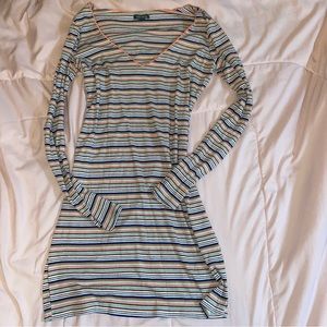 STRIPPED DRESS
